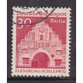 Berlin 1967 nORTH Gate Flensburg 30pf Fine Used...