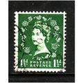 GREAT BRITAIN 1952 SG517 QEII TUDOR 1 1/2d GREE...