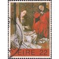 EIRE, CHRISTMAS, Holy Family, orange 1983, 22