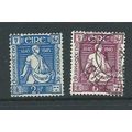 Ireland stamps sg136 sg 136 used set