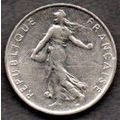 Coins. France 1965. 1/2 Franc Value