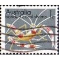 Australia 1973 1c Value. Banded Coral Shrimp. F...