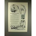 1923 Colgate's Shaving Stick Ad - Like New Film
