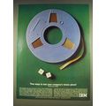 1963 IBM computers Ad - Two ways to test your company's future plans!