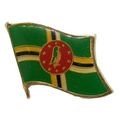Dominica Flag Hat Tac or Lapel Pin