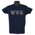 West Virginia Mountaineers Ladies Rhinestone Te...