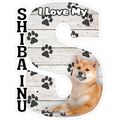 I Love My Shiba Inu Fridge Magnet
