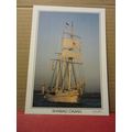 TALL SHIPS 1994 series unused postcard 'SHABAD ...