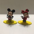 Disney Minnie & Mickey Mouse Metal Nanofigures