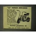 1968 Michrina Brothers Lil Indian Mini Bikes Ad