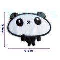 Panda Iron On Patch Badge Sew Embroidered Cute ...