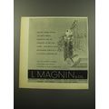 1959 I. Magnin & Co. Weil Antilope Perfume Ad - She will adore Antilope