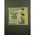 1959 St. Martin's Book Advertisement - Turn again Tiger by Samuel Selvon