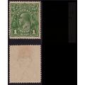 AUSTRALIA 1924 KG5 1d green Sc#23 - USED @O599