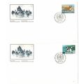 CANADA 1988 CANADIAN DOGS SET OF 4 ON 4 x CANAD...