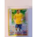 match attax world cup Brazil thiago Silva 100 club