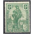 Malta 1922 SG124 1/2d Green Mounted Mint ..