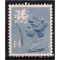 Wales GB 1981 14p Grey Blue Machin SG W39.(C998