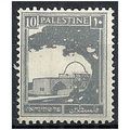 Palestine 1927 SG97 10m Slate Mounted Mint .. .