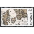 Mi 1535: 6.50 Kr. multicoloured Maps: Map by Jo...