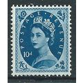 1955 SG552 10d Prussian Blue St Edwards Crown W...