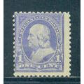 246 1c Benjamin Franklin Average MNH C1401