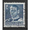 DENMARK 1948 KING FREDERICK IX 60 ORE BLUE SG 3...