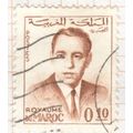Morocco 1962 - 0.10f orange brown - King Hassan...