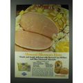 1978 Hormel Cure 81 Ham & Blue Diamond Almonds Ad