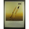 1988 Montblanc Noblesse Pen Ad - The Jewel