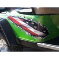 Golf Cart Rip Metal FULL COLOR Graphics Set fit...