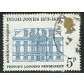 1973 400th Anniv Birth Inigo Jones 5p Blue Blac...