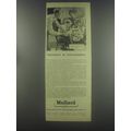 1954 Mullard Magnetrons Ad - Progress in Electronics