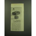 1949 Georg Jensen Laura Lee Linder Cigarette Box and Lighter Advertisement