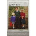 Vintage: Knitters Choice E1135 V and round neck sweaters, DK