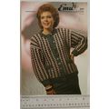 Vintage: Emu 4045 ladies cardigan, snowball