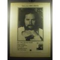 1975 Mike Greene Pale, Pale Moon Album Ad - Wel...