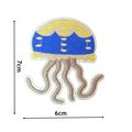 Jellyfish Iron On Patch Badge motif applique Se...