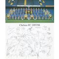 Chelsea Football Club 1997 1998 Full Team Print...