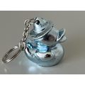 KEY RING - SHINY BLUE DUCK