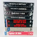 World War II VHS Video 8 Tape Lot #1 WWII
