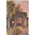 EC2056 STANDISH PRIORY. COLOURED PRINTED POSTCARD