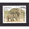 LAOS 1997 ELEPHANTS SG 1572 300K INDIAN ELEPHAN...