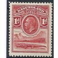 Basutoland 1933 SG12 1d Scarlet Mounted Mint. ..