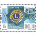 MALTA, Lions Club, blue 1993, 4c, #3