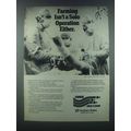 1985 Southern States Ad - Farming Isn't Solo Operation