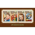 CENTRAL AFRICA 2016 SHEET MNH JAMES DEAN CINEMA...