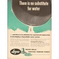 LAYNE BOWLER COMPANY 1953 no substitute for wat...