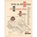 UNITED SUPPLY MFG COMPANY 1955 serving stores o...