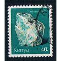 Kenya 1977 SG110 Minerals Amazonite 40c Used Stamp
